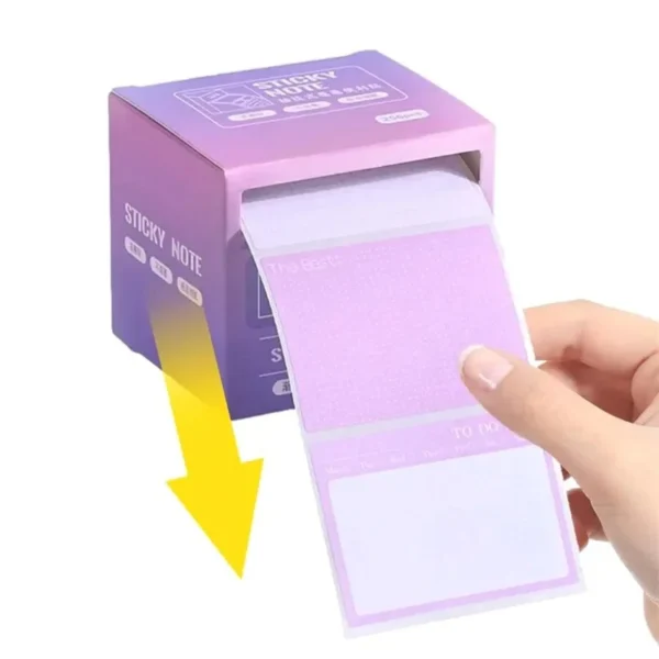 256 Pull Out Sticky Notes High-value Error Note Stickers Students Use Fully Adhesive Index Label Stickers - Image 6