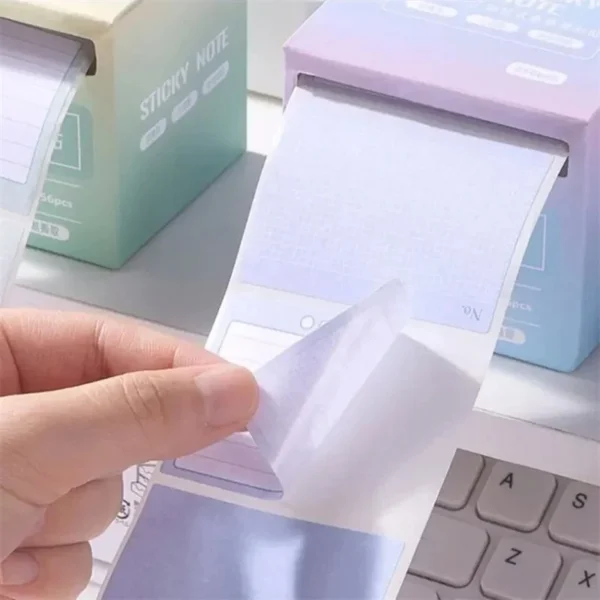 256 Pull Out Sticky Notes High-value Error Note Stickers Students Use Fully Adhesive Index Label Stickers - Image 5